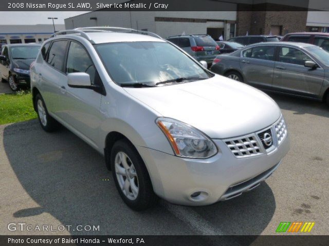 2008 Nissan Rogue SL AWD in Silver Ice Metallic