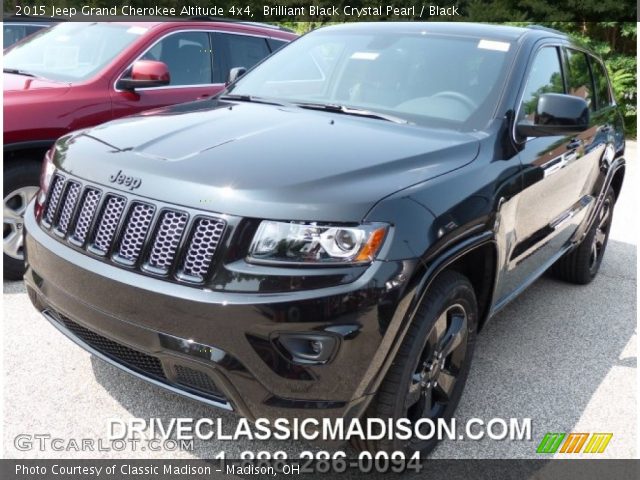 2015 Jeep Grand Cherokee Altitude 4x4 in Brilliant Black Crystal Pearl