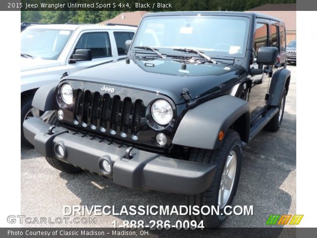 2015 Jeep Wrangler Unlimited Sport S 4x4 in Black