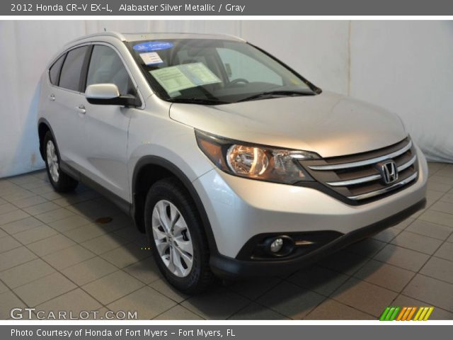 2012 Honda CR-V EX-L in Alabaster Silver Metallic