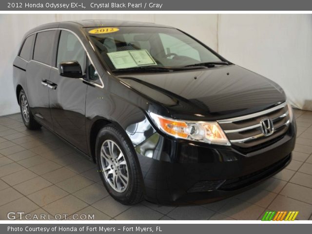 2012 Honda Odyssey EX-L in Crystal Black Pearl