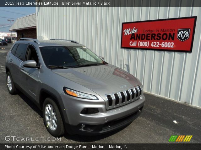 2015 Jeep Cherokee Latitude in Billet Silver Metallic
