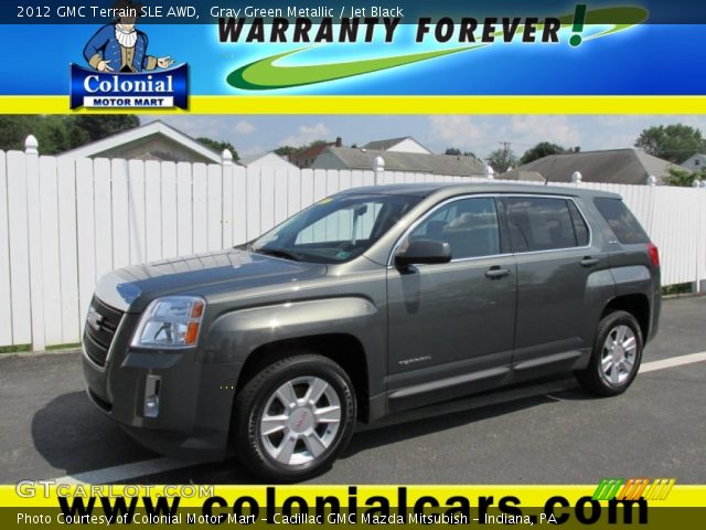 2012 GMC Terrain SLE AWD in Gray Green Metallic