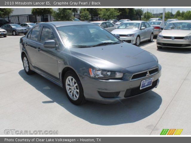 2010 Mitsubishi Lancer ES in Graphite Gray Pearl