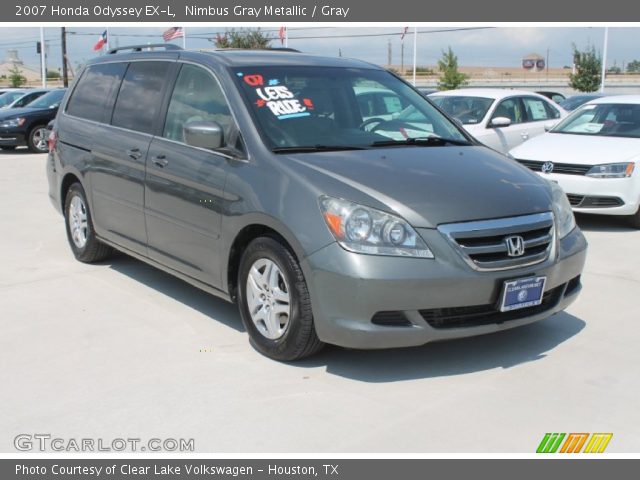 2007 Honda Odyssey EX-L in Nimbus Gray Metallic