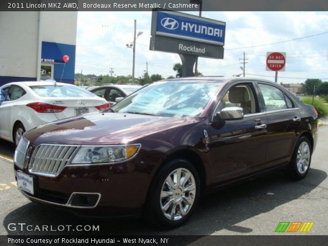 2011 Lincoln MKZ AWD in Bordeaux Reserve Metallic