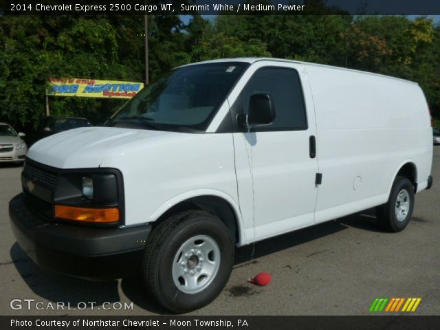 2014 Chevrolet Express 2500 Cargo WT in Summit White
