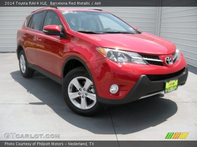 2014 Toyota RAV4 XLE in Barcelona Red Metallic