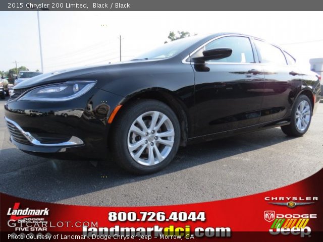 2015 Chrysler 200 Limited in Black