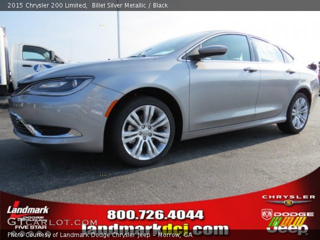 2015 Chrysler 200 Limited in Billet Silver Metallic
