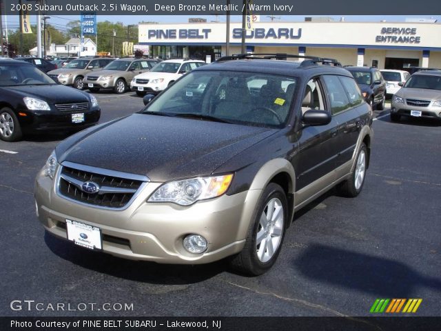 2008 Subaru Outback 2.5i Wagon in Deep Bronze Metallic