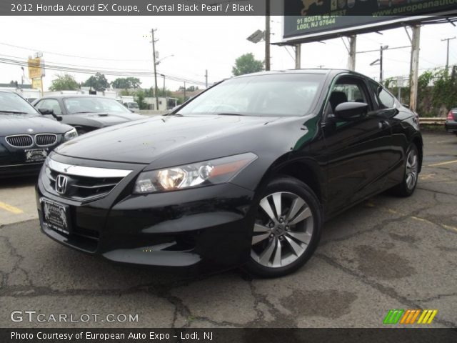 2012 Honda Accord EX Coupe in Crystal Black Pearl