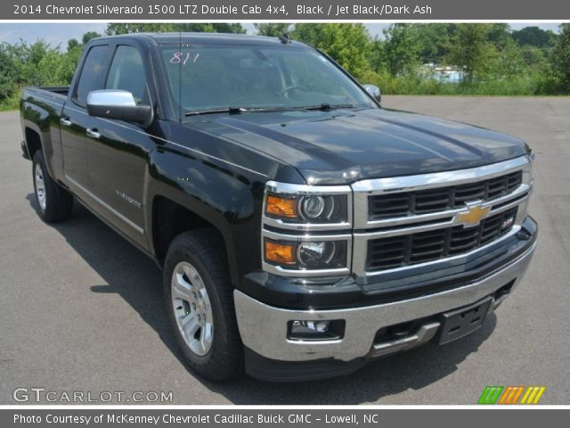 2014 Chevrolet Silverado 1500 LTZ Double Cab 4x4 in Black