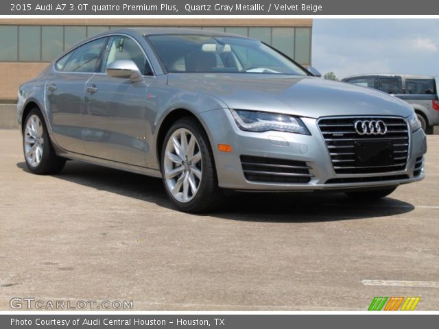 2015 Audi A7 3.0T quattro Premium Plus in Quartz Gray Metallic