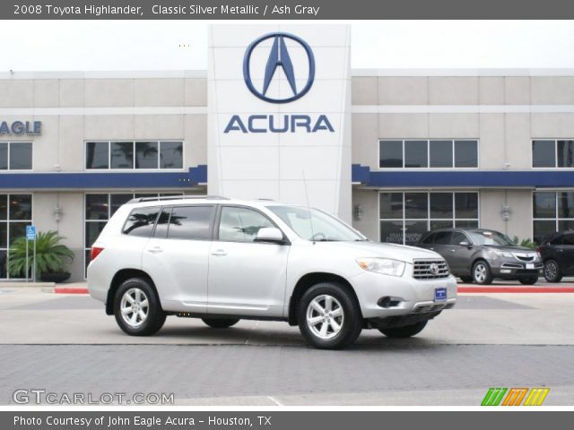 2008 Toyota Highlander  in Classic Silver Metallic