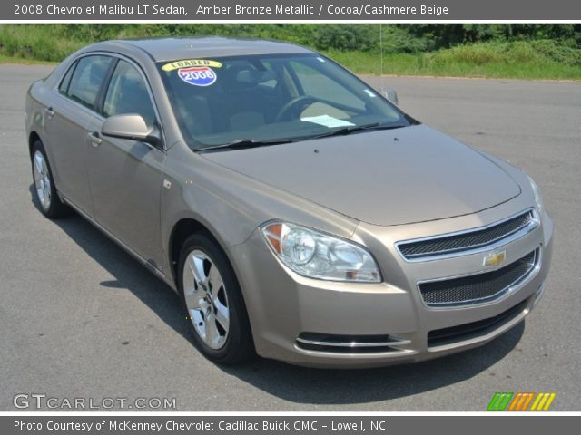 2008 Chevrolet Malibu LT Sedan in Amber Bronze Metallic