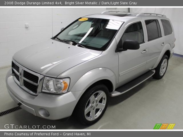 2008 Dodge Durango Limited 4x4 in Bright Silver Metallic