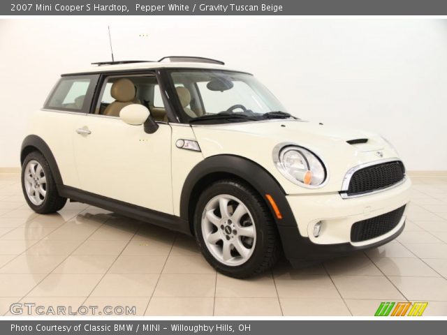 2007 Mini Cooper S Hardtop in Pepper White