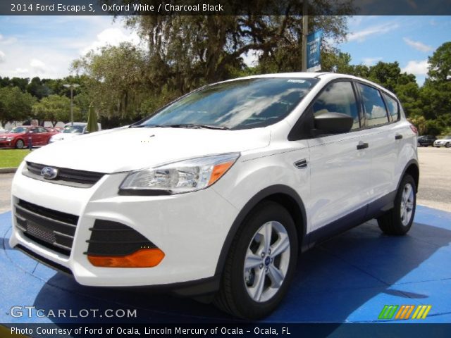 2014 Ford Escape S in Oxford White