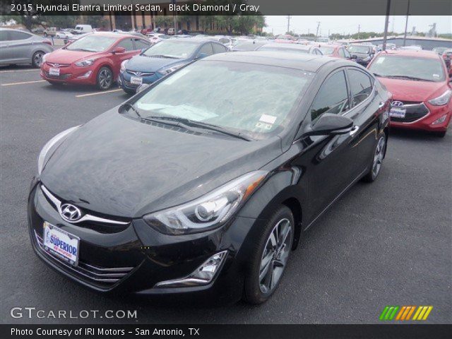 2015 Hyundai Elantra Limited Sedan in Black Diamond