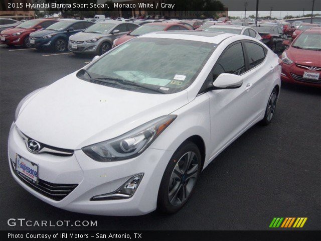 2015 Hyundai Elantra Sport Sedan in Monaco White