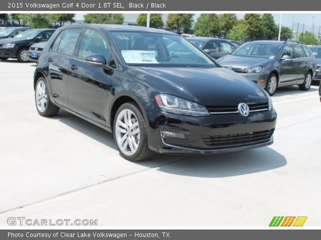 2015 Volkswagen Golf 4 Door 1.8T SEL in Black
