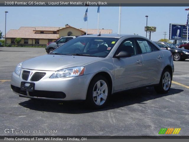 2008 Pontiac G6 Sedan in Liquid Silver Metallic