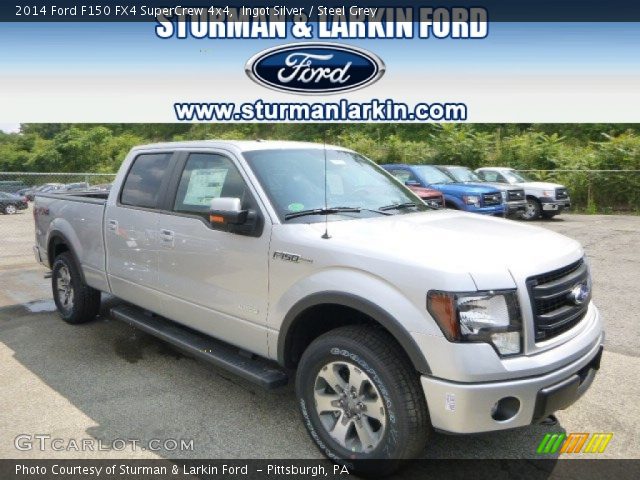 2014 Ford F150 FX4 SuperCrew 4x4 in Ingot Silver