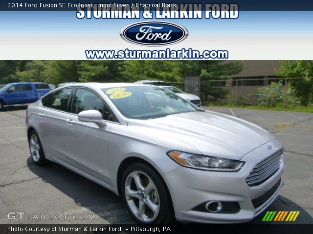 2014 Ford Fusion SE EcoBoost in Ingot Silver