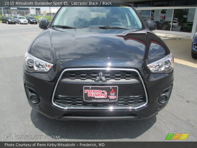 2015 Mitsubishi Outlander Sport ES in Labrador Black