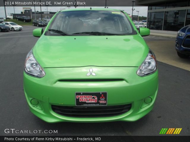 2014 Mitsubishi Mirage DE in Kiwi Green