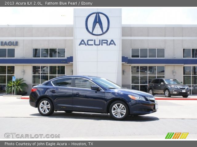 2013 Acura ILX 2.0L in Fathom Blue Pearl