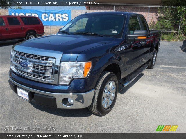 2014 Ford F150 XLT SuperCab in Blue Jeans