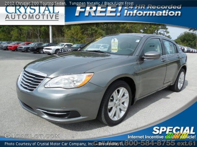 2012 Chrysler 200 Touring Sedan in Tungsten Metallic