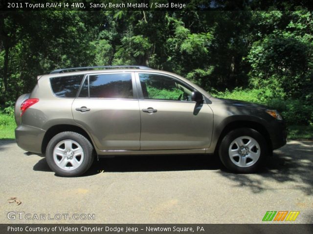 2011 Toyota RAV4 I4 4WD in Sandy Beach Metallic