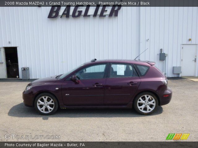 2008 Mazda MAZDA3 s Grand Touring Hatchback in Phantom Purple Mica