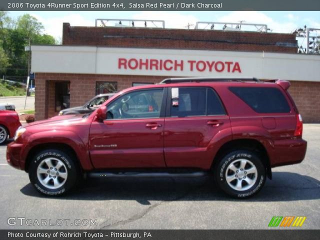 2006 Toyota 4Runner Sport Edition 4x4 in Salsa Red Pearl