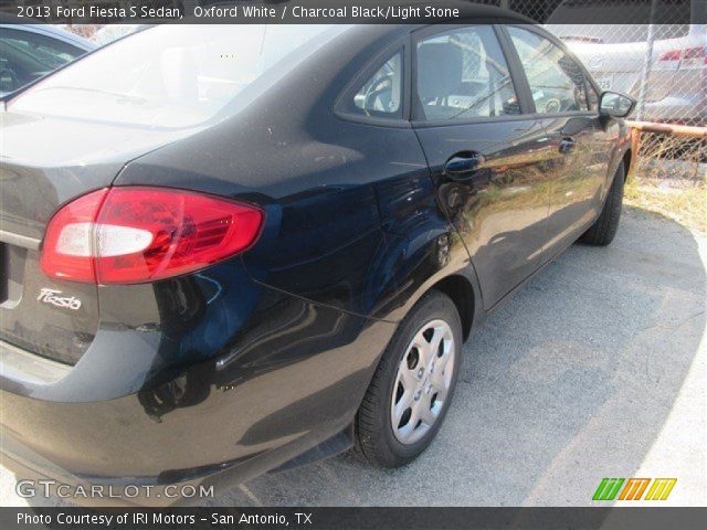 2013 Ford Fiesta S Sedan in Oxford White