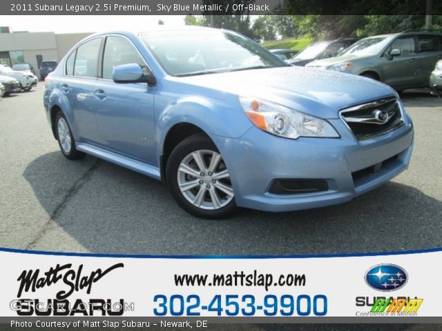 2011 Subaru Legacy 2.5i Premium in Sky Blue Metallic