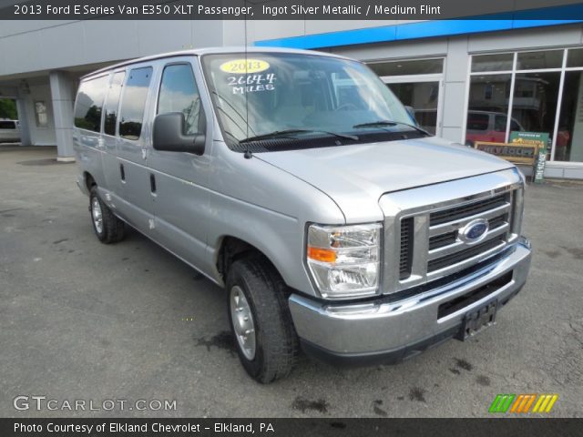 2013 Ford E Series Van E350 XLT Passenger in Ingot Silver Metallic