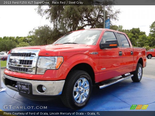 2013 Ford F150 XLT SuperCrew in Race Red