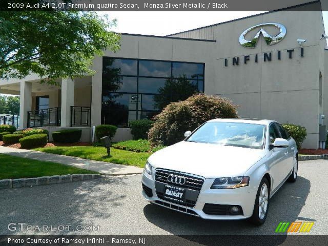 2009 Audi A4 2.0T Premium quattro Sedan in Monza Silver Metallic