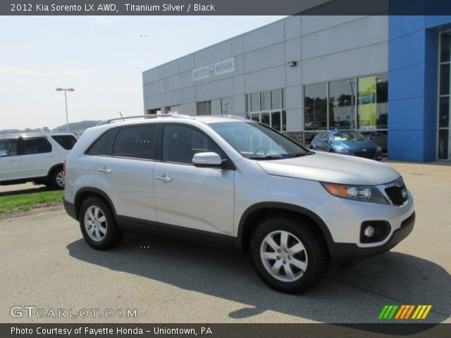 2012 Kia Sorento LX AWD in Titanium Silver