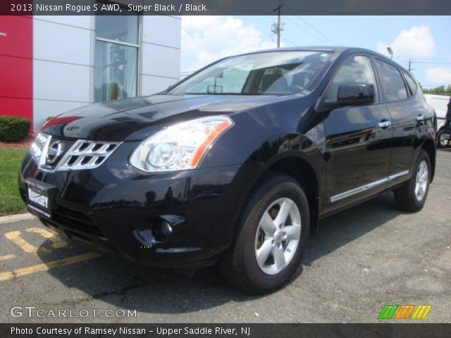 2013 Nissan Rogue S AWD in Super Black