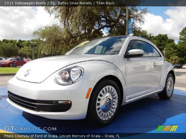 2013 Volkswagen Beetle 2.5L in Reflex Silver Metallic