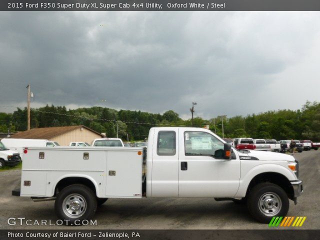 2015 Ford F350 Super Duty XL Super Cab 4x4 Utility in Oxford White