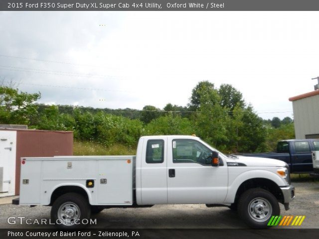 2015 Ford F350 Super Duty XL Super Cab 4x4 Utility in Oxford White