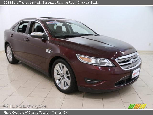2011 Ford Taurus Limited in Bordeaux Reserve Red