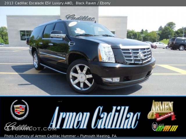 2013 Cadillac Escalade ESV Luxury AWD in Black Raven