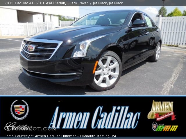 2015 Cadillac ATS 2.0T AWD Sedan in Black Raven